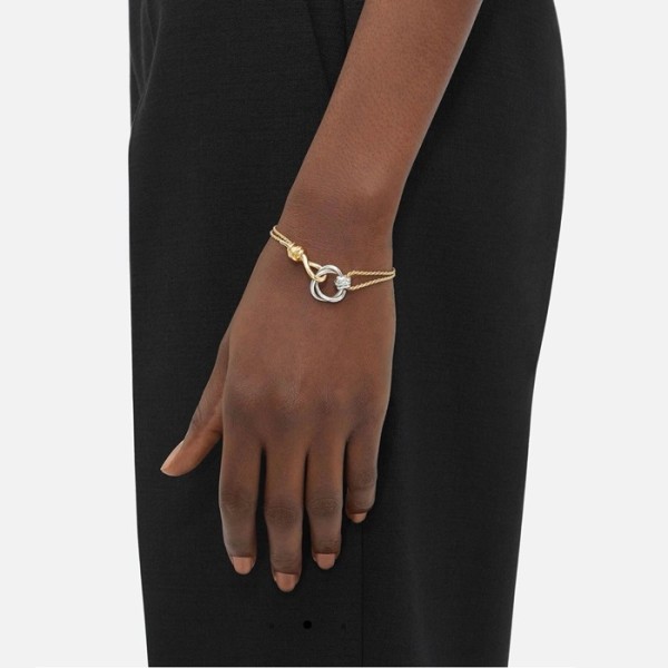 ❤보테가 베네타 여성 골드 팔찌 - Bottega Veneta Womens Gold Bangle - acc2628x