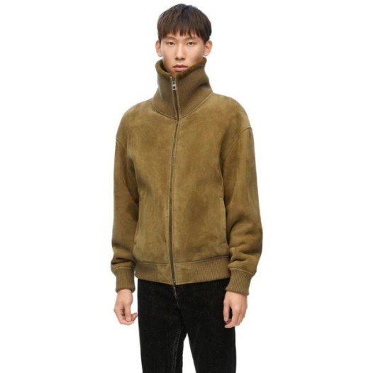 ❤로에베 남성 가죽 자켓 - Loewe Mens Leather Jacket - loc4340x