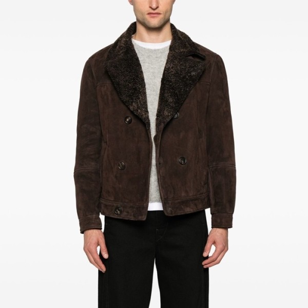 ❤브루넬로쿠치넬리 남성 가죽 자켓 - Brunello Cucinelli Mens Leather Jacket - brc4342x