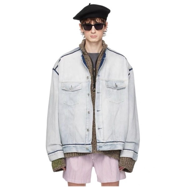 ❤메종 마르지엘라 남성 데님 자켓 - Maison Margiela Mens Denim Jacket - mac4348x