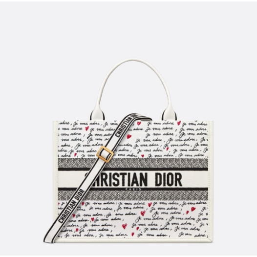 ❤디올 여성 미스 디올 북토트 M1286 - Dior Womens Miss-D Allover Book Tote - dib3250x