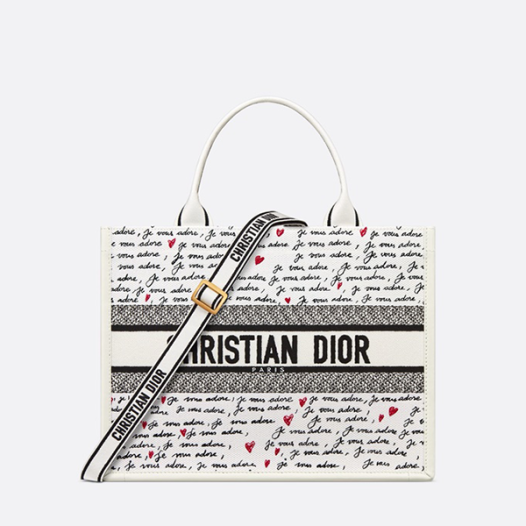 ★디올 여성 북 토트 스트랩 미디엄 백 - Dior Womens Book Tote Strap Medium Bag