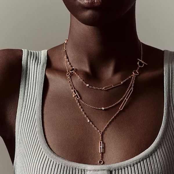 ❤에르메스 여성 골드 목걸이 - Hermes Womens Gold Necklace - acc2645x