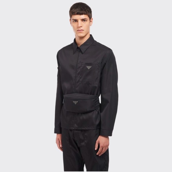 ❤프라다 남성 블랙 슬링백 2VL034 - Prada Mens Fanny Bag - prb3384x