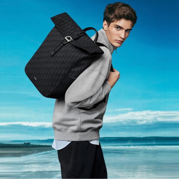 ❤디올 남성 오블리크 백팩 - Dior Mens Oblique Backpack - dib3404x