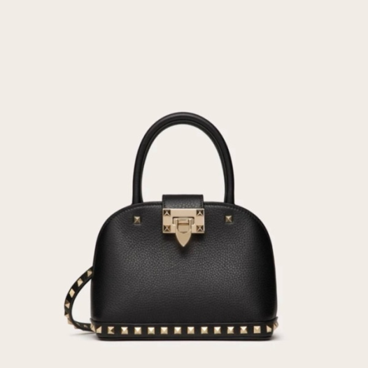 ❤발렌티노 여성 가라바니 락스터드 미디엄 토트백 - Valentino Womens Garawani Rockstud Bag - vab3429x