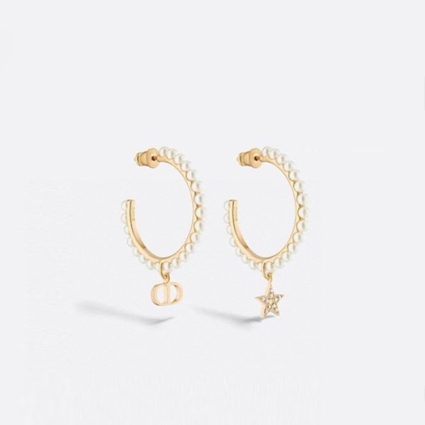 ❤디올 여성 골드 이어링 - Dior Womens Gold Earring - acc2668x