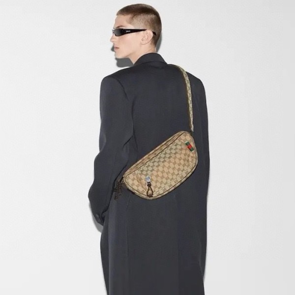 ❤구찌 남성 GG 슬링백 - Gucci Mens GG Fanny Bag - gub3463x