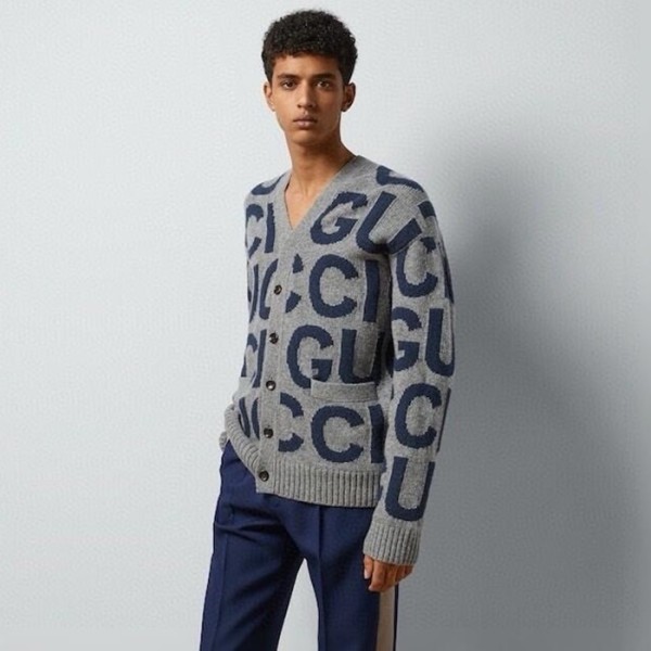 ❤구찌 남성 브이넥 가디건 - Gucci Mens V-neck Cardigan - guc4524x