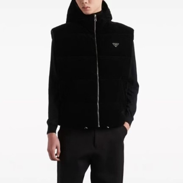 ❤프라다 남성 다운 베스트 - Prada Mens Down Vest - prc4576x