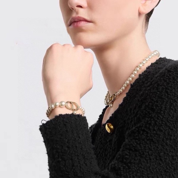 ❤디올 여성 골드 목걸이 - Dior Womens Gold Necklace - acc2807x