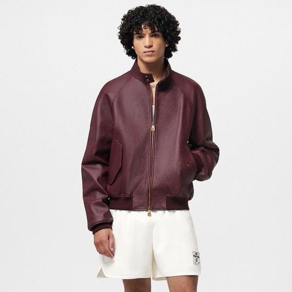 ❤루이비통 남성 가죽 재킷 - Louis vuitton Mens Leather Jacket - lvc4598x