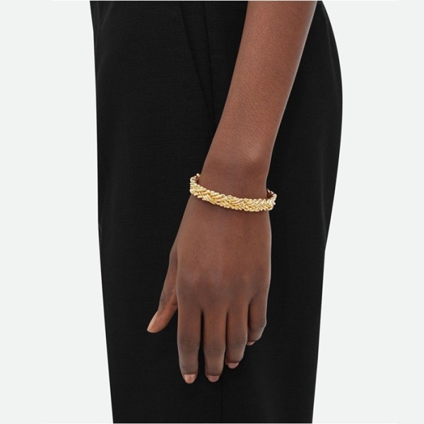 ❤보테가 베네타 여성 골드 팔찌 - Bottega Veneta Womens Gold Bangle - acc2852x