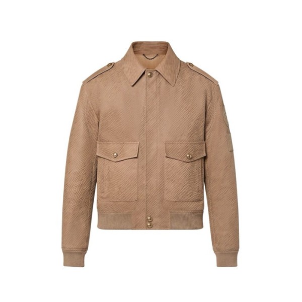 ❤루이비통 남성 가죽 재킷 - Louis vuitton Mens Leather Jacket - lvc4644x