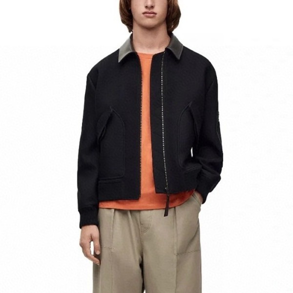 ❤로에베 남성 가죽 자켓 - Loewe Mens Leather Jacket - loc4646x