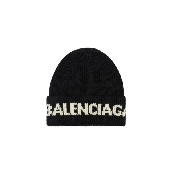 ❤발렌시아가 남/녀 블랙 비니 - Balenciaga Unisex Black Beanie - acc2929x