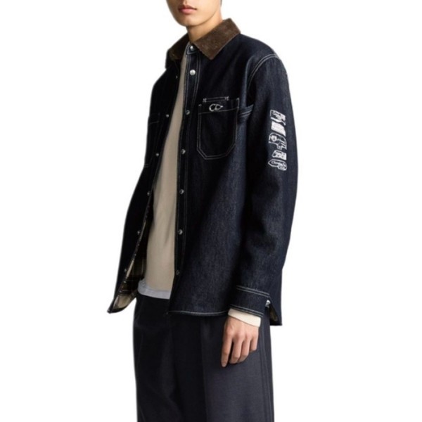 ❤디올 남성 데님 셔츠 - Dior Mens Denim Shirt - dic4705x