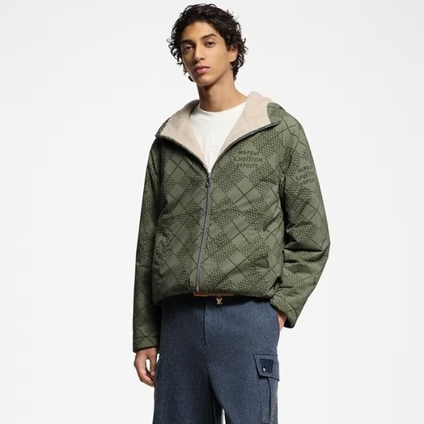 ❤루이비통 남성 양면 자켓 - Louis vuitton Mens Reversible Jacket - lvc4740x