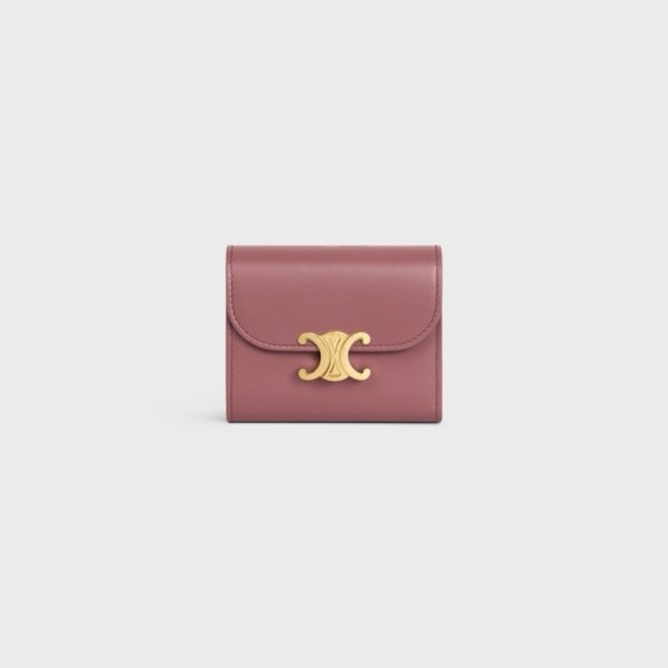 ❤셀린느 여성 트리오페 반지갑 - Celine Womens Pink Wallet - cew262x