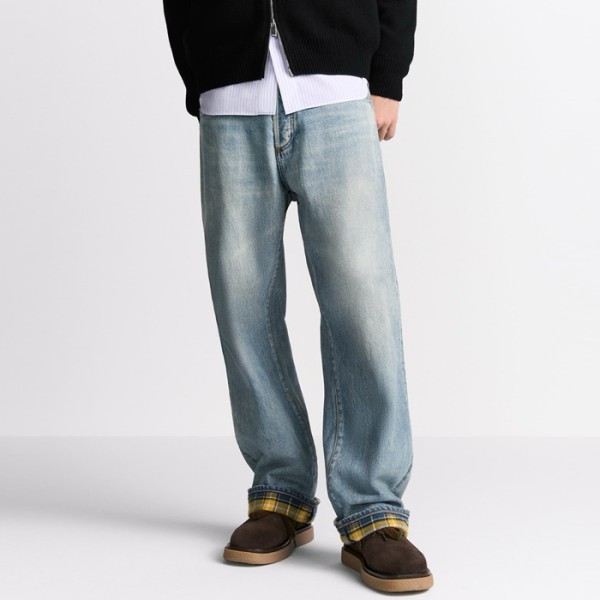 ❤디올 남성 블루 청바지 - Dior Mens Blue Jeans - dic4762x