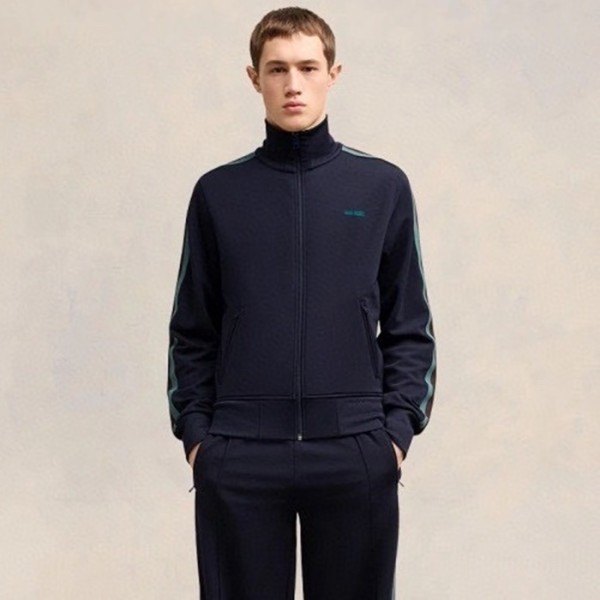 ❤아미 남성 집업 맨투맨 - Ami Mens Zip-up Tshirt - amc4772x