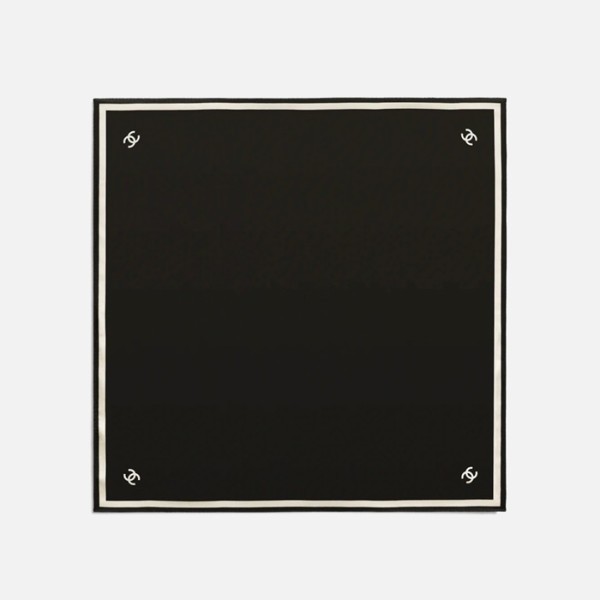 ❤샤넬 여성 블랙 스카프 - Chanel Womens Black Scarf - acc3090x