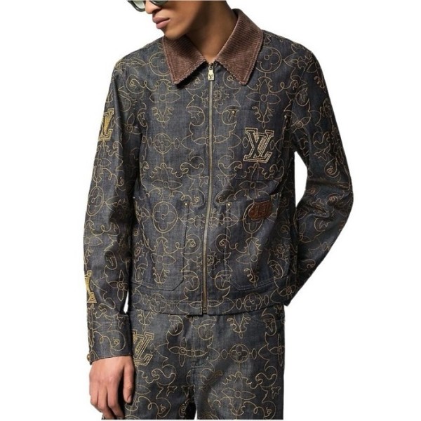 ❤루이비통 남성 데님 재킷 - Louis vuitton Mens Denim Jacket - lvc4782x