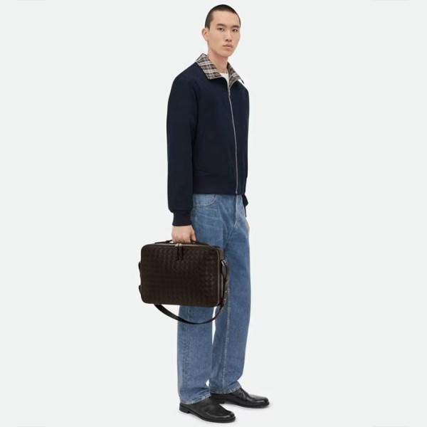 ❤보테가베네타 남성 초코 브라운 서류가방 - Bottega Veneta Mens Brown Business Bag - bvb4800x