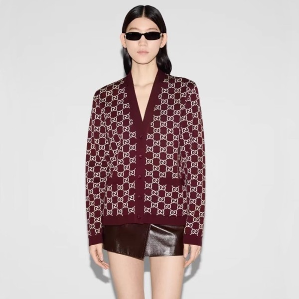 ❤구찌 여성 브이넥 가디건 - Gucci Womens V-neck Cardigan - guc4846x