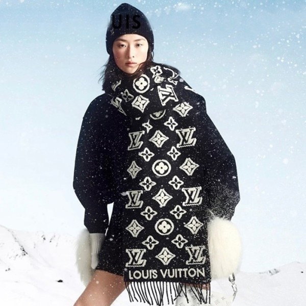 ❤루이비통 여성 모노그램 머플러 - Louis vuitton Womens Monogram Muffler - acc3193x