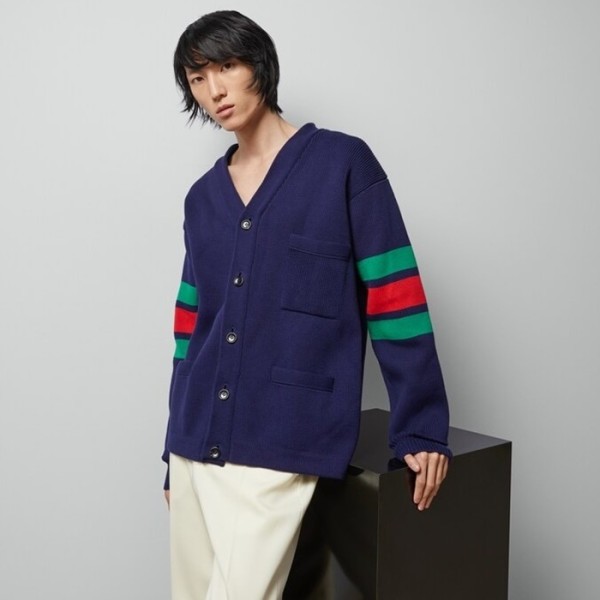 ❤구찌 남성 브이넥 가디건 - Gucci Mens V-neck Cardigan - guc4869x