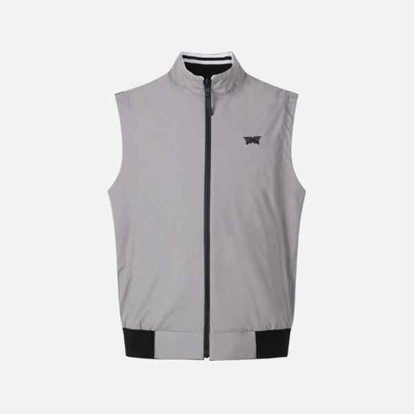 ❤PXG 남성 풀 집업 리버시블 니트 베스트 - gol1503x