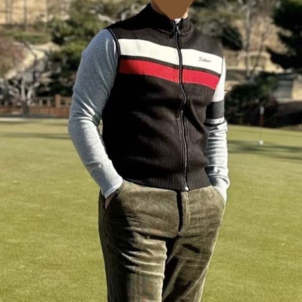 ❤[Titleist] 타이틀리스트 남성 니트 하이브리드 베스트 - gol1506x