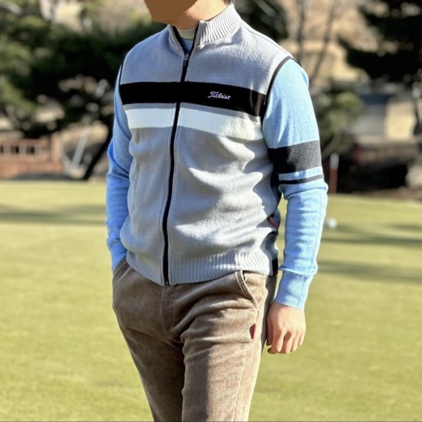 ❤[Titleist] 타이틀리스트 남성 니트 하이브리드 베스트 - gol1507x