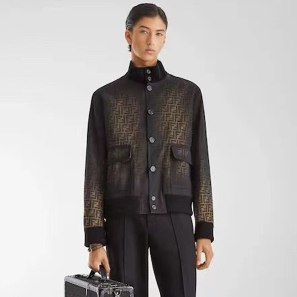 ❤펜디 남성 봄버 재킷 - Fendi Mens Bomber Jacket - fec4923x
