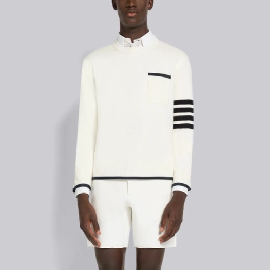 ❤톰브라운 남성 라운드 스웨터- Thom Browne Mens Round Sweater - thc4952x