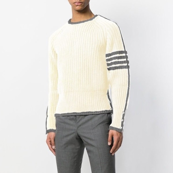 ❤톰브라운 남성 라운드 스웨터- Thom Browne Mens Round Sweater - thc4963x