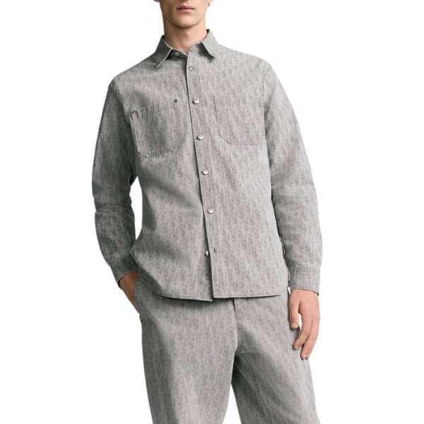 ❤디올 남성 오블리크 셔츠 - Dior Mens Oblique Shirt - dic5036x