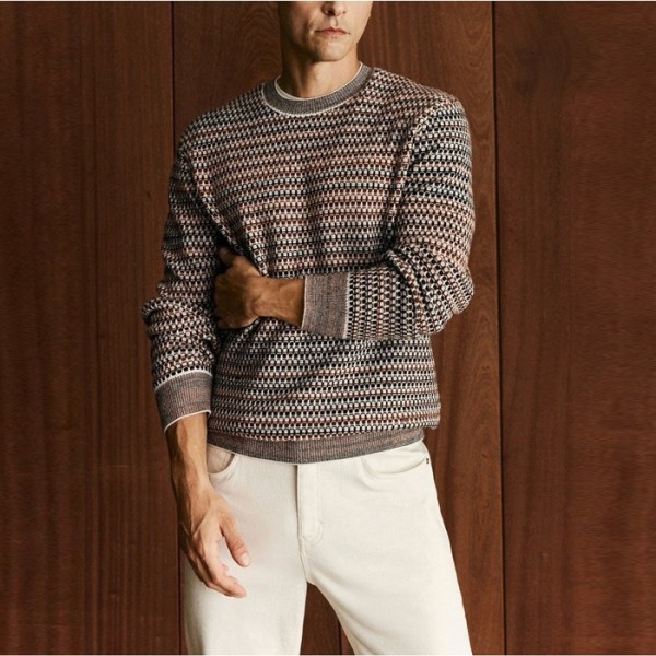 ❤로로피아나 남성 라운드 스웨터 - Loro Piana Mens Round Sweater - lpc5059x