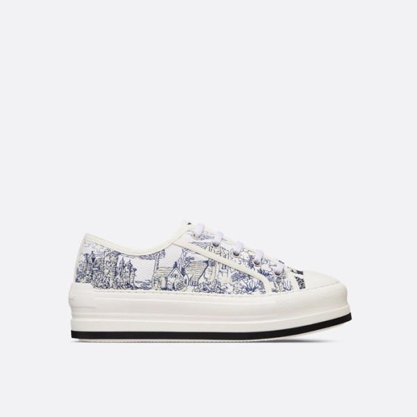 ❤디올 여성 네이비 워크 앤 디올 - Dior Womens Walk N Dior Sneaker - dis3107x