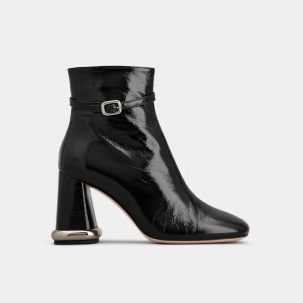 ❤로저비비에 여성 첼시 비브 버클 부츠 - Roger Vivier Womens Black Boots - vis3127x