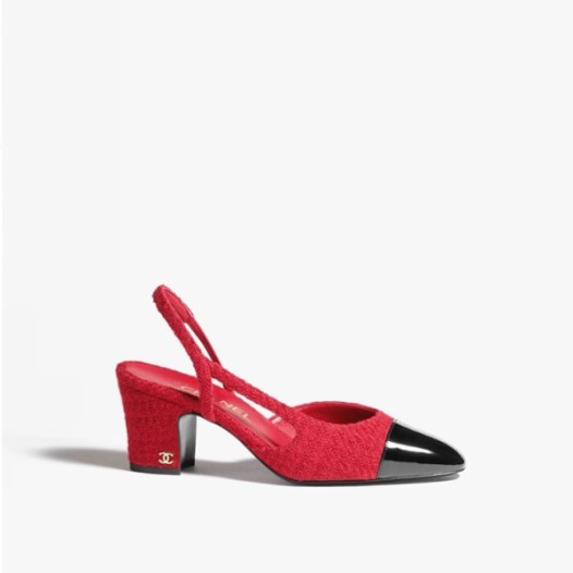 ❤샤넬 여성 미들힐 슬링백 - Chanel Womens Middle Heel Slingback - chs3220x