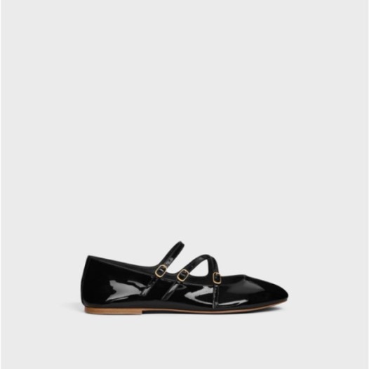 ❤셀린느 여성 레 발레리나 크리스 크로스 베이비스 슈즈 - Celine Womens Les Ballerines Shoes - ces3245x