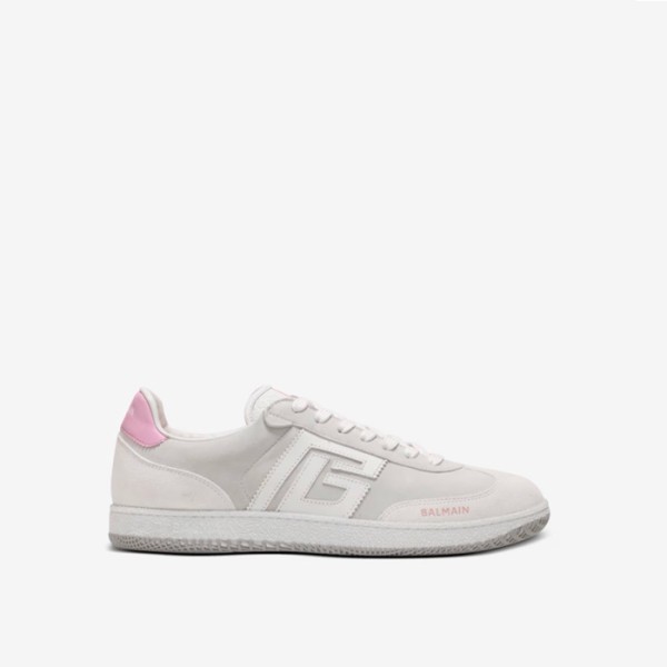 ❤발망 남/녀 스완 로우탑 스니커즈 - Balmain Unisex Swan Sneaker - bas3278x