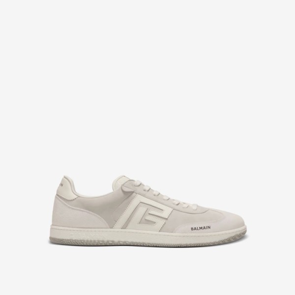 ❤발망 남/녀 스완 로우탑 스니커즈 - Balmain Unisex Swan Sneaker - bas3279x