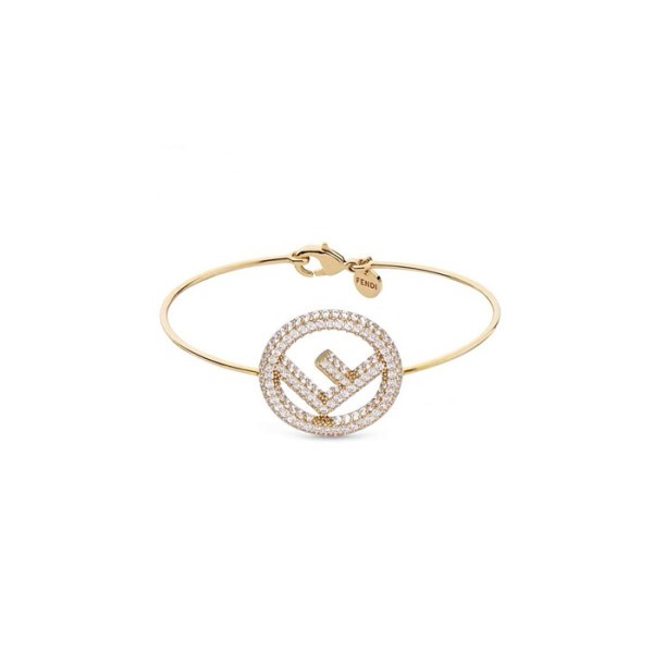 ❤펜디 여성 골드 팔찌 - Fendi Womens Gold Bangle - acc3718x