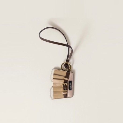 ❤미우미우 여성 골드 키링 - Miumiu Womens Gold Key Ring - acc3726x