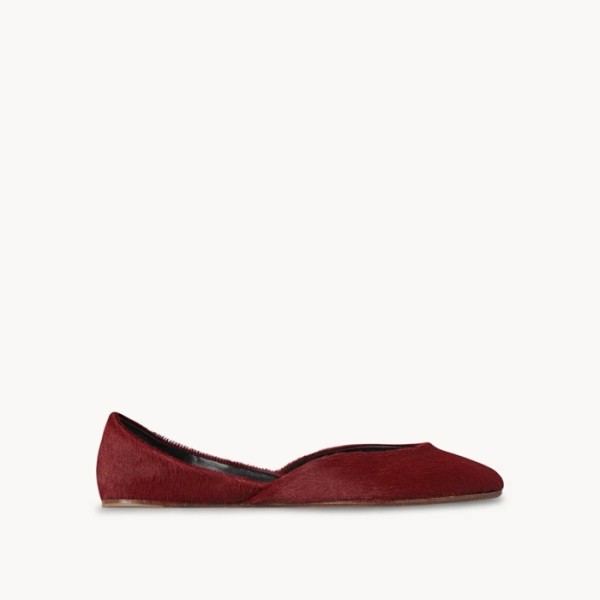 ❤더 로우 여성 젬마 스웨이드 발레 슈즈 - The Row Womens Gemma Suede Ballet Shoes - ths3302x