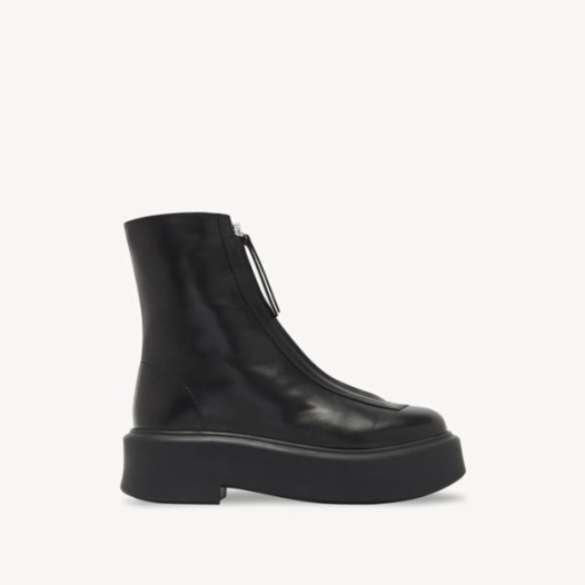 ❤더 로우 여성 지퍼 앵클 부츠 - The Row Womens Zipped Leather Boots - ths3304x
