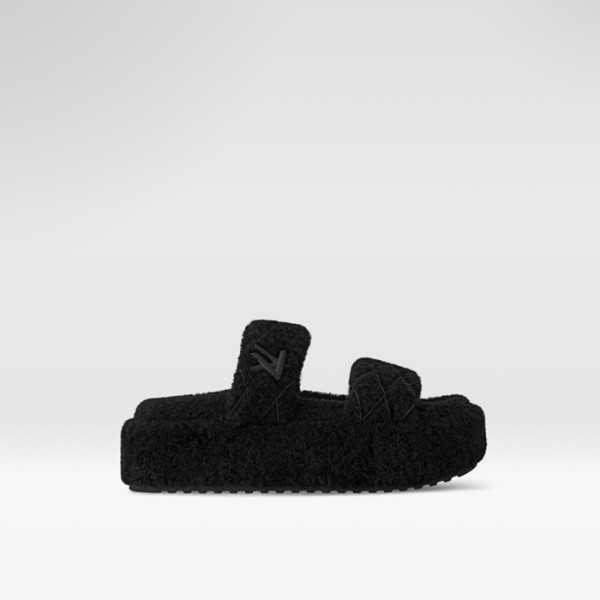 ❤루이비통 여성 선셋 플랫폼 컴포트 슬리퍼 - Louis vuitton Womens Sunset Platform Comfort Slipper - lvs3325x